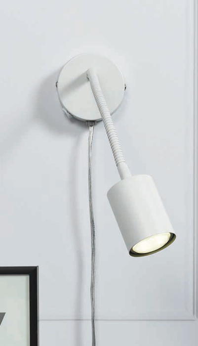 Väggspotlight Explore Flexarm Vit Nordlux